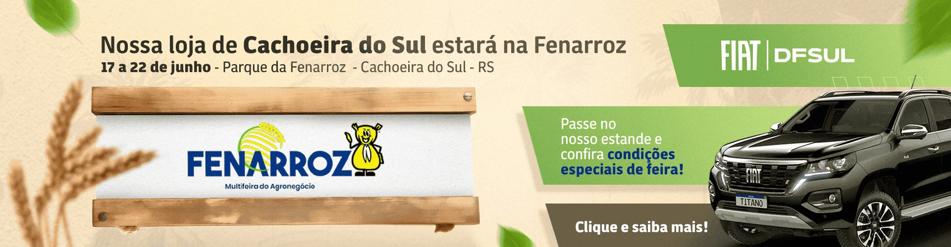 Fenarroz Cachoeira | DFSUL FIAT